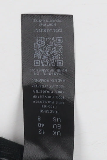 Collusion Women's Black Shorts Size 12