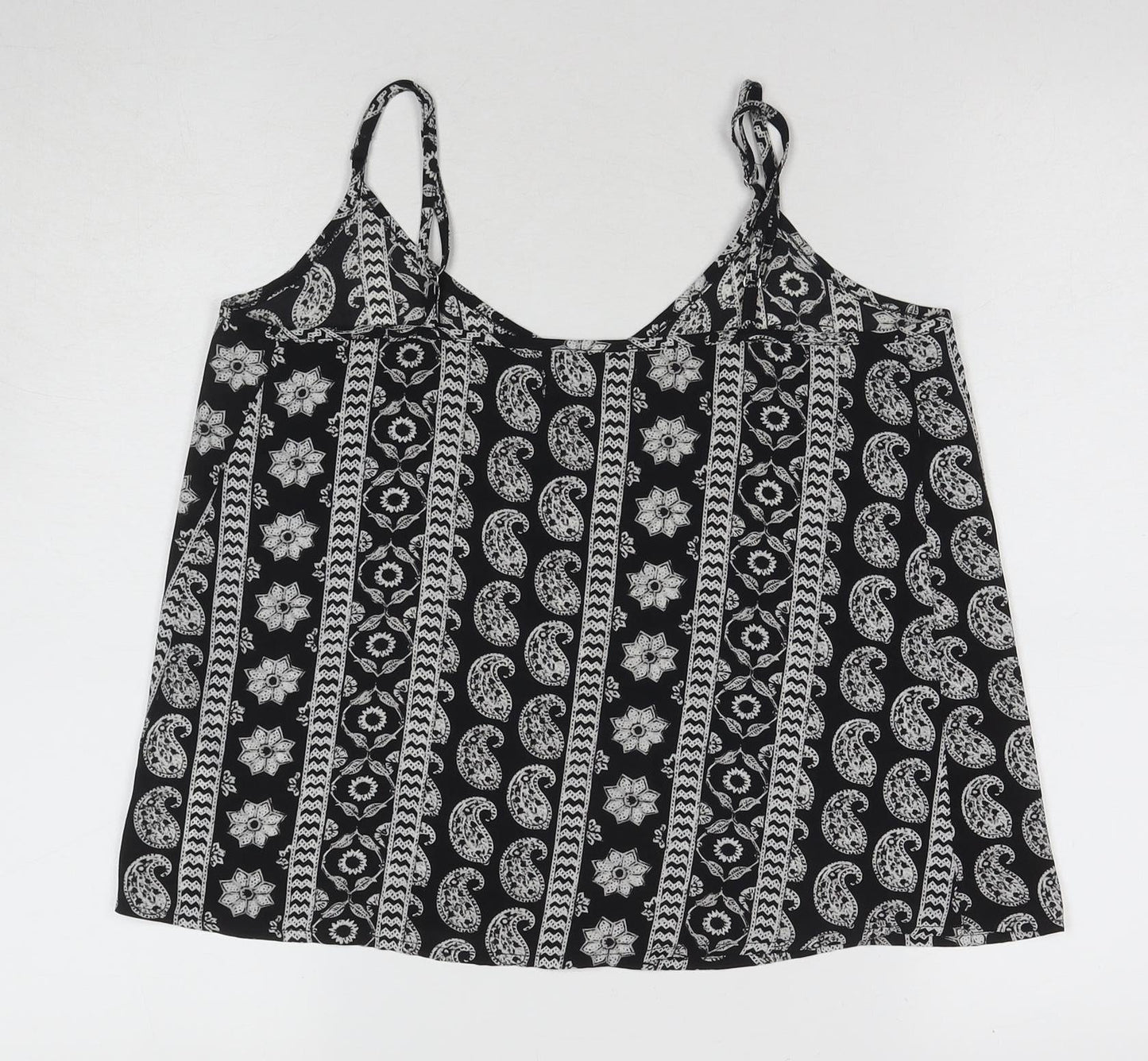 Womens UK Size S Hollister Black Camisole Tank