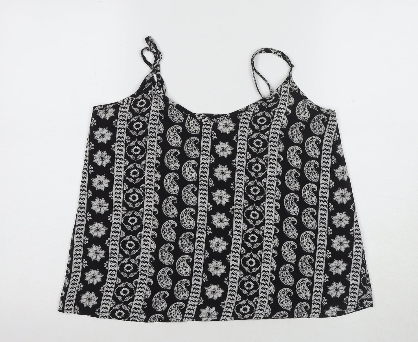 Womens UK Size S Hollister Black Camisole Tank