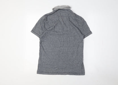 Original Penguin Men's Grey Polo Shirt Size S