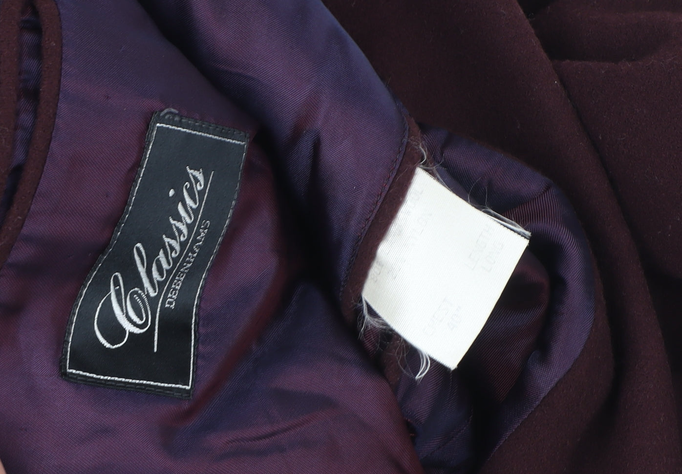 Mens UK Size 40 Debenhams Regular Brown Suit Jacket
