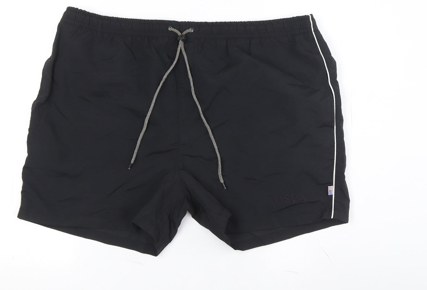 U.S. Polo Assn. Men's Black Bermuda Shorts Size 14