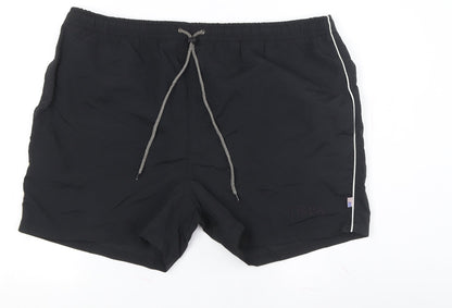 U.S. Polo Assn. Men's Black Bermuda Shorts Size 14