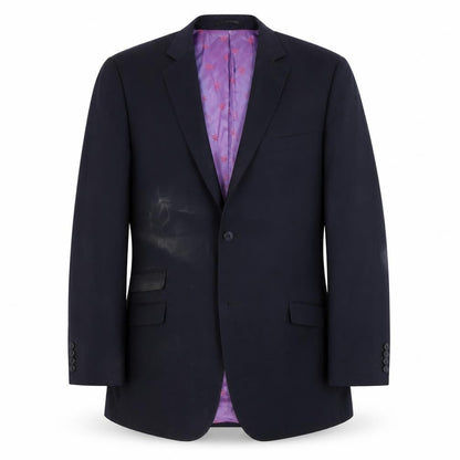 Mens UK Size 44 Brook Taverner Regular Black Suit Jacket