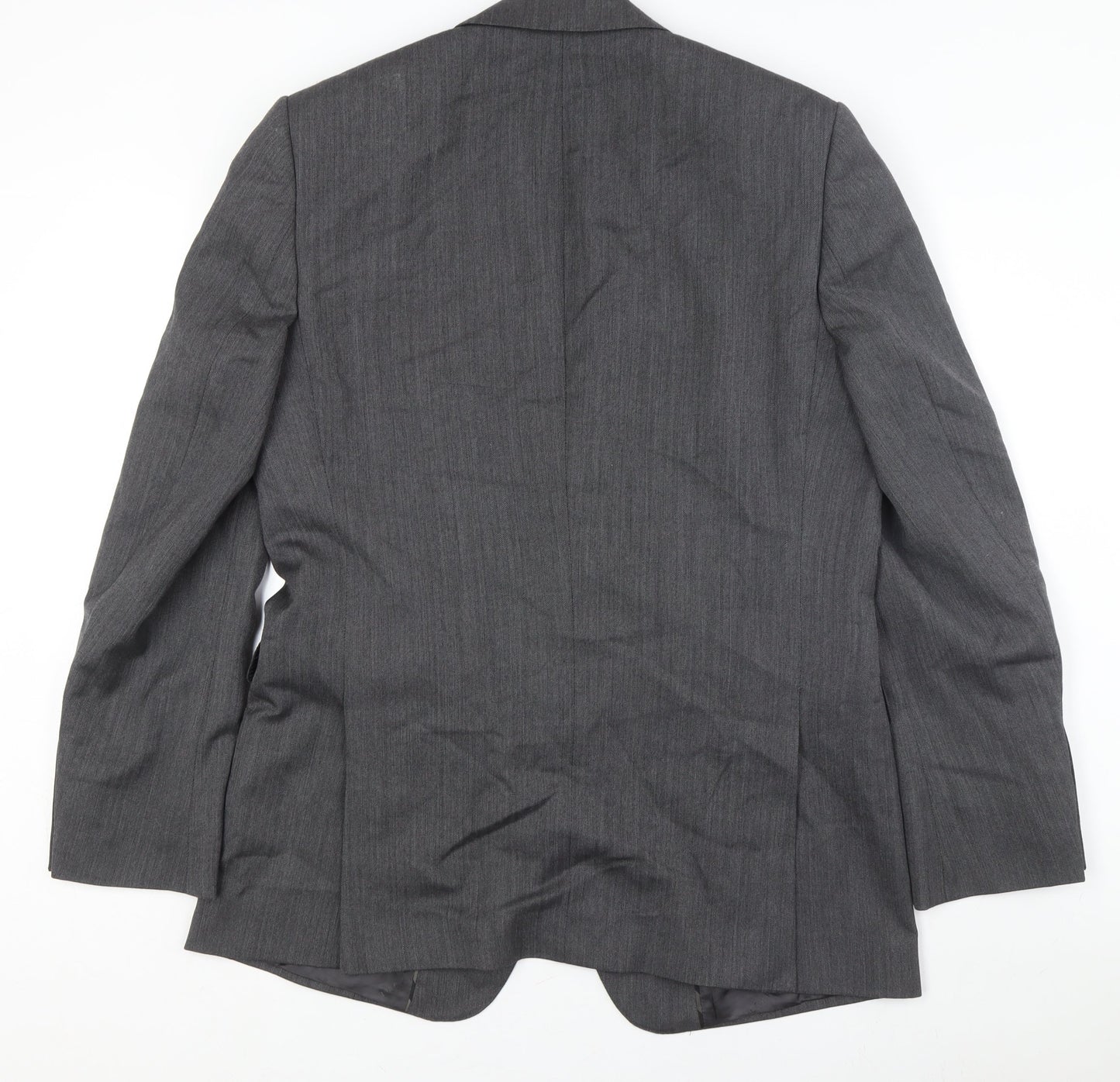 Mens UK Size 42 Jaeger Regular Grey Suit Jacket