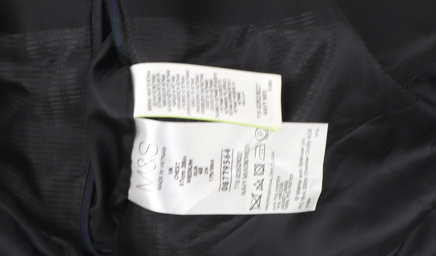 Mens UK Size 38 Marks and Spencer Regular Multicoloured Suit Tuxedo