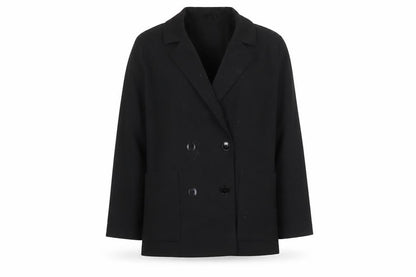 Womens UK Size S Monki Black Double Breasted