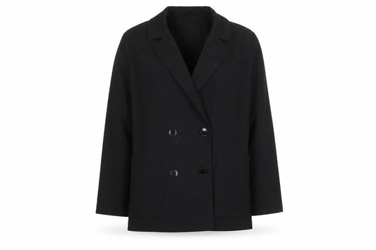 Womens UK Size S Monki Black Double Breasted