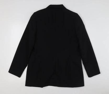 Smith Collection Blazer Women Black S Business Formal