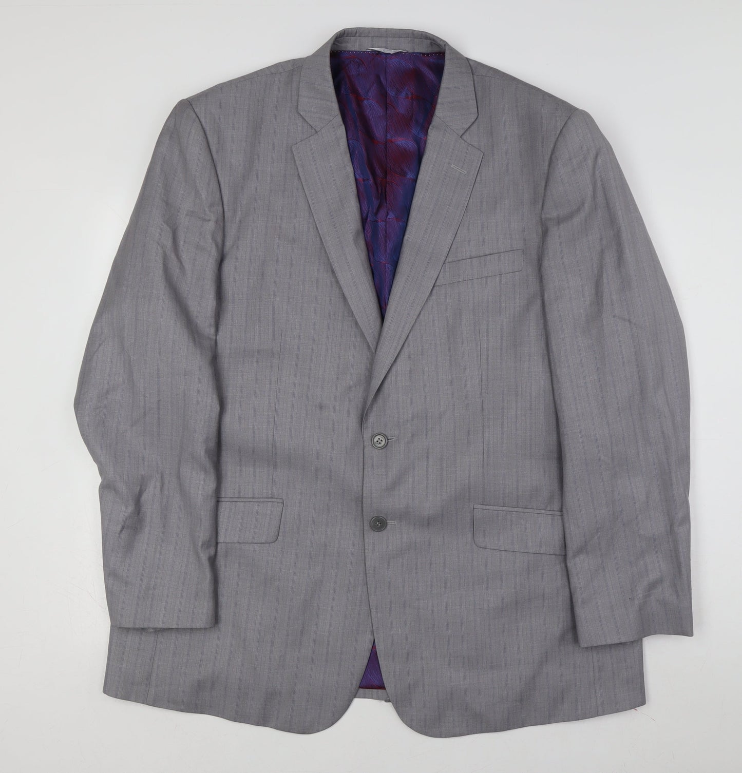 Daniel Christian Grey Men's Blazer, 46, Classic Formal Attire