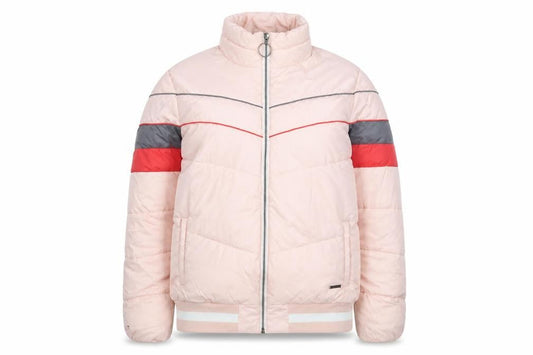 Peachy Betty Women's Pink Puffer Jacket, Size S