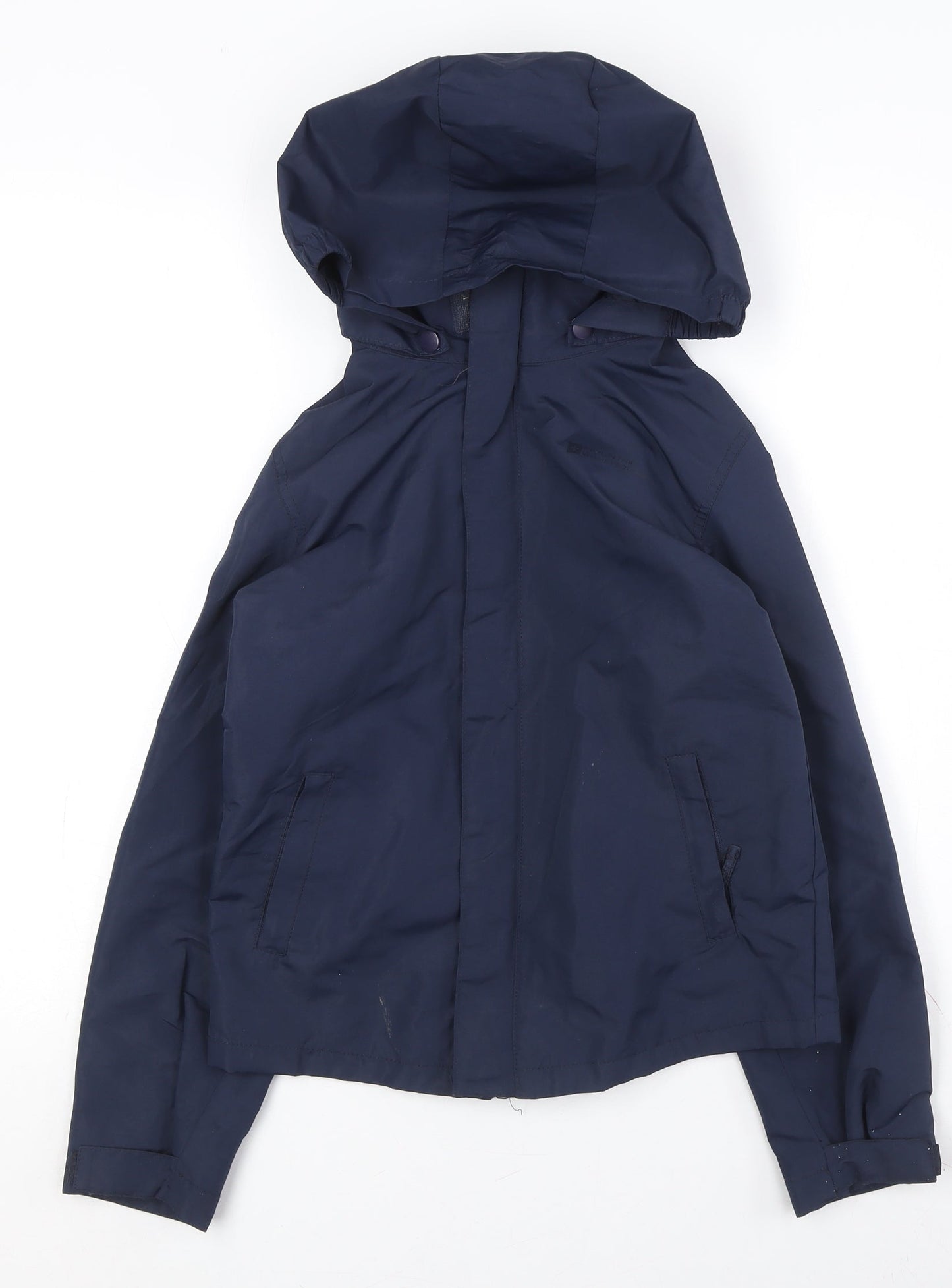 Mountain Warehouse Boys Blue Hooded Rain Coat 9-10 Years