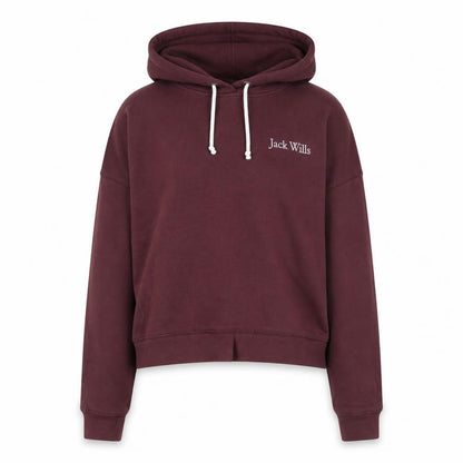 Womens UK Size 8 Jack Wills Red Pullover Hoodie