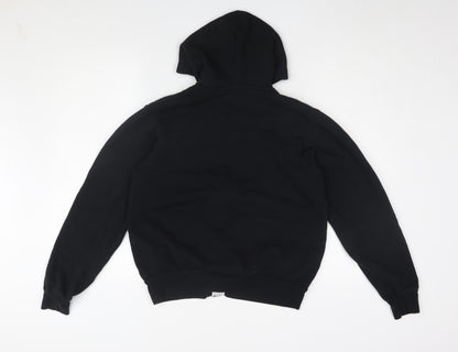 Gildan Friends Black Unisex Hoodie, Size S, Full Zip