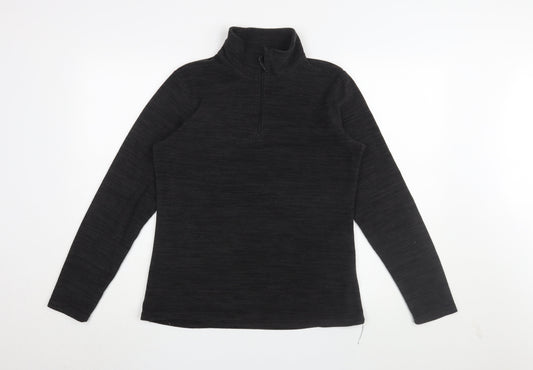 Womens UK Size 12 Mountain Warehouse Black Pullover Sweatshirt