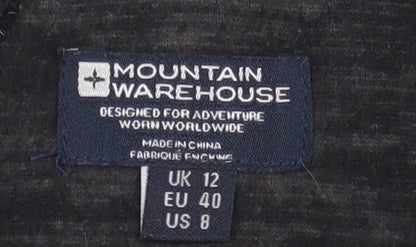 Womens UK Size 12 Mountain Warehouse Black Pullover Sweatshirt