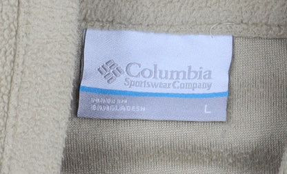 Columbia Women’s Beige Fleece Pullover L