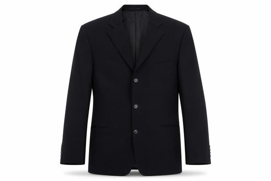Mens UK Size 40 Armando Regular Black Suit Jacket