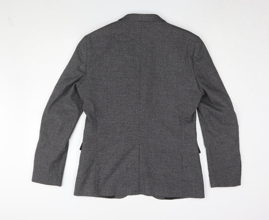 Mens UK Size 40 H&M Regular Grey Suit Jacket