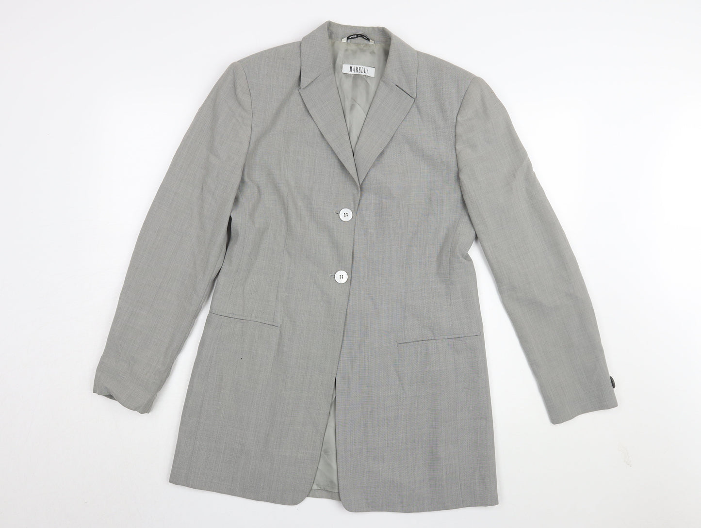 Womens UK Size 12 Marella Grey Blazer