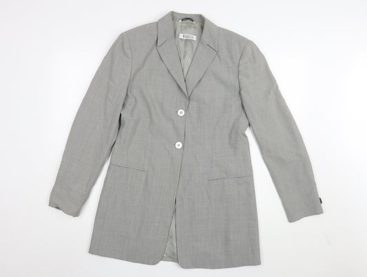 Womens UK Size 12 Marella Grey Blazer