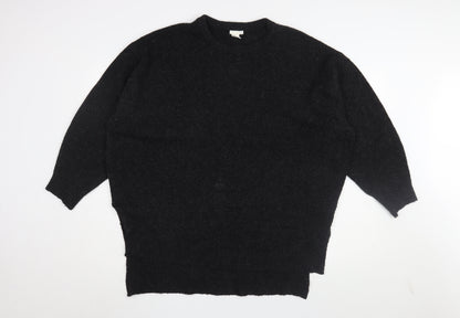 Womens UK Size M H&M Black Pullover Jumper