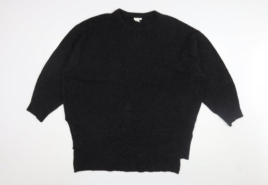 Womens UK Size M H&M Black Pullover Jumper