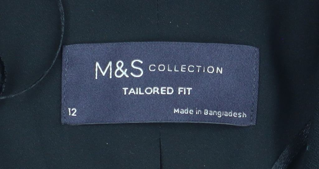 Marks and Spencer Women's Black Blazer Size 12