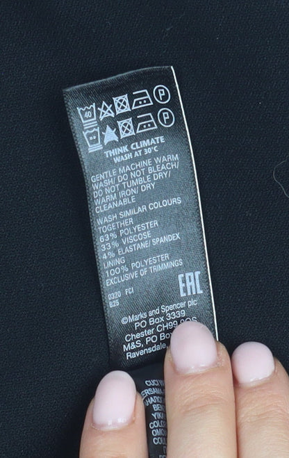 Marks and Spencer Women's Black Blazer Size 12