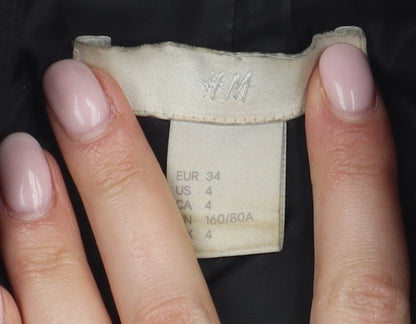 H&M Women's Black Slim Blazer Size 6