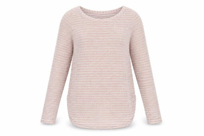 Next Women's Pink Striped Pullover Jumper, Size 8