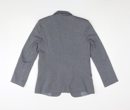 Oasis Grey Women's Slim Blazer, Size 8