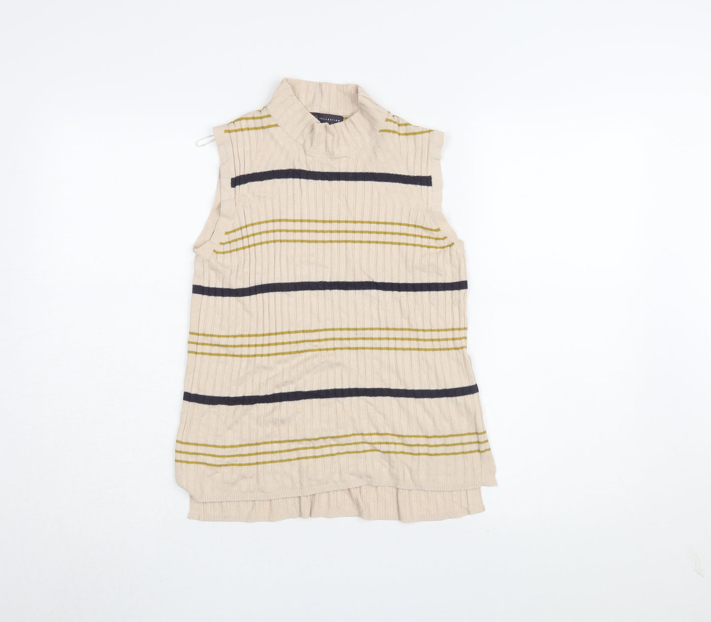 Womens UK Size 12 Marks and Spencer Beige  Tank