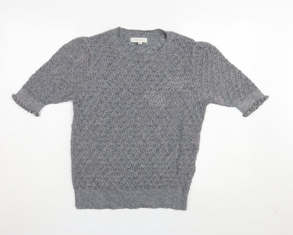 Womens UK Size 12 Per Una Grey Pullover Jumper