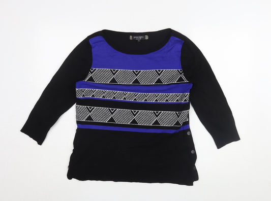 Womens UK Size 12 Principles by Ben de Lisi Black Pullover Jumper
