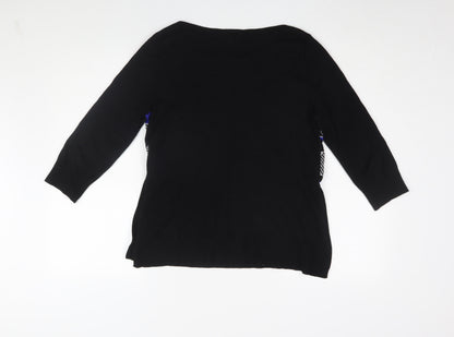 Womens UK Size 12 Principles by Ben de Lisi Black Pullover Jumper