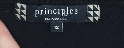 Womens UK Size 12 Principles by Ben de Lisi Black Pullover Jumper