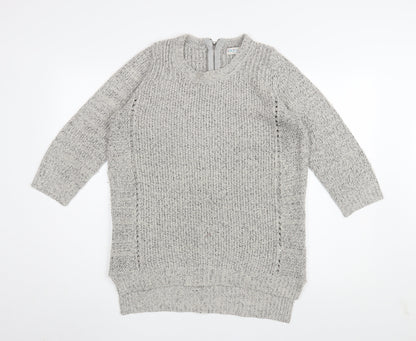 Womens UK Size 10 Marks and Spencer Grey Pullover Jumper