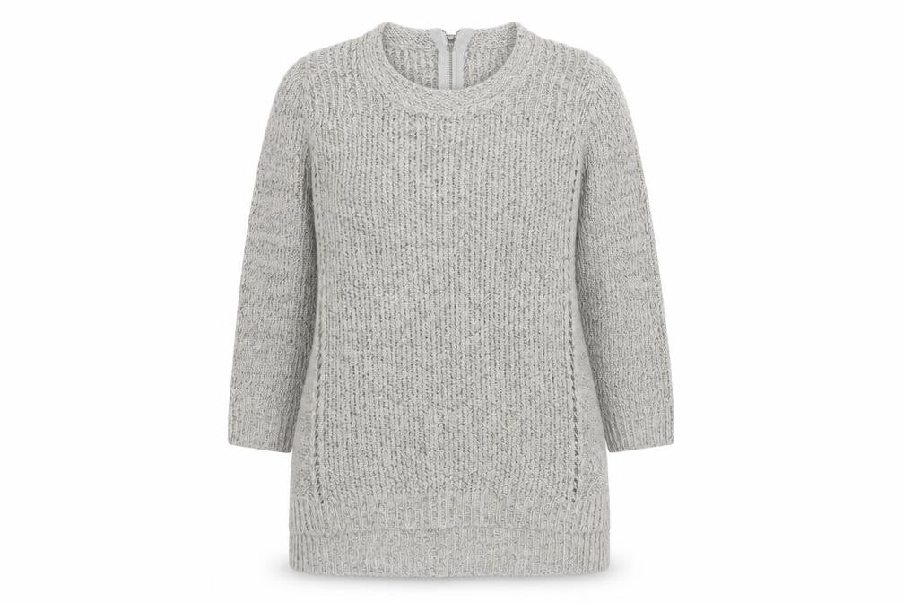 Womens UK Size 10 Marks and Spencer Grey Pullover Jumper