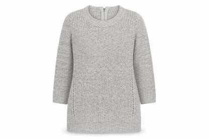 Womens UK Size 10 Marks and Spencer Grey Pullover Jumper