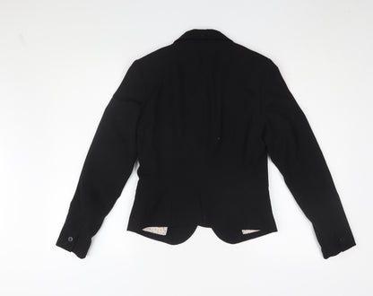 H&M Women's Black Blazer, Size 8, Perfect for Work