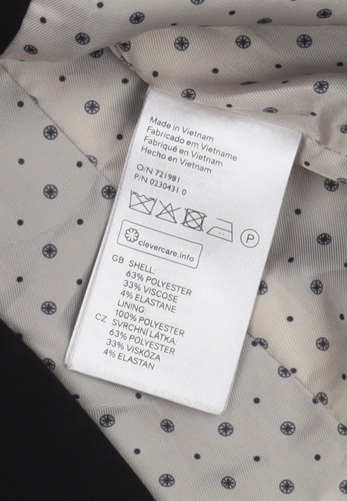 H&M Women's Black Blazer, Size 8, Perfect for Work