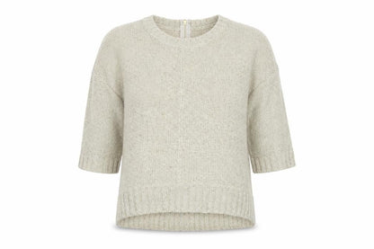 Womens UK Size 14 Warehouse Beige Pullover Jumper