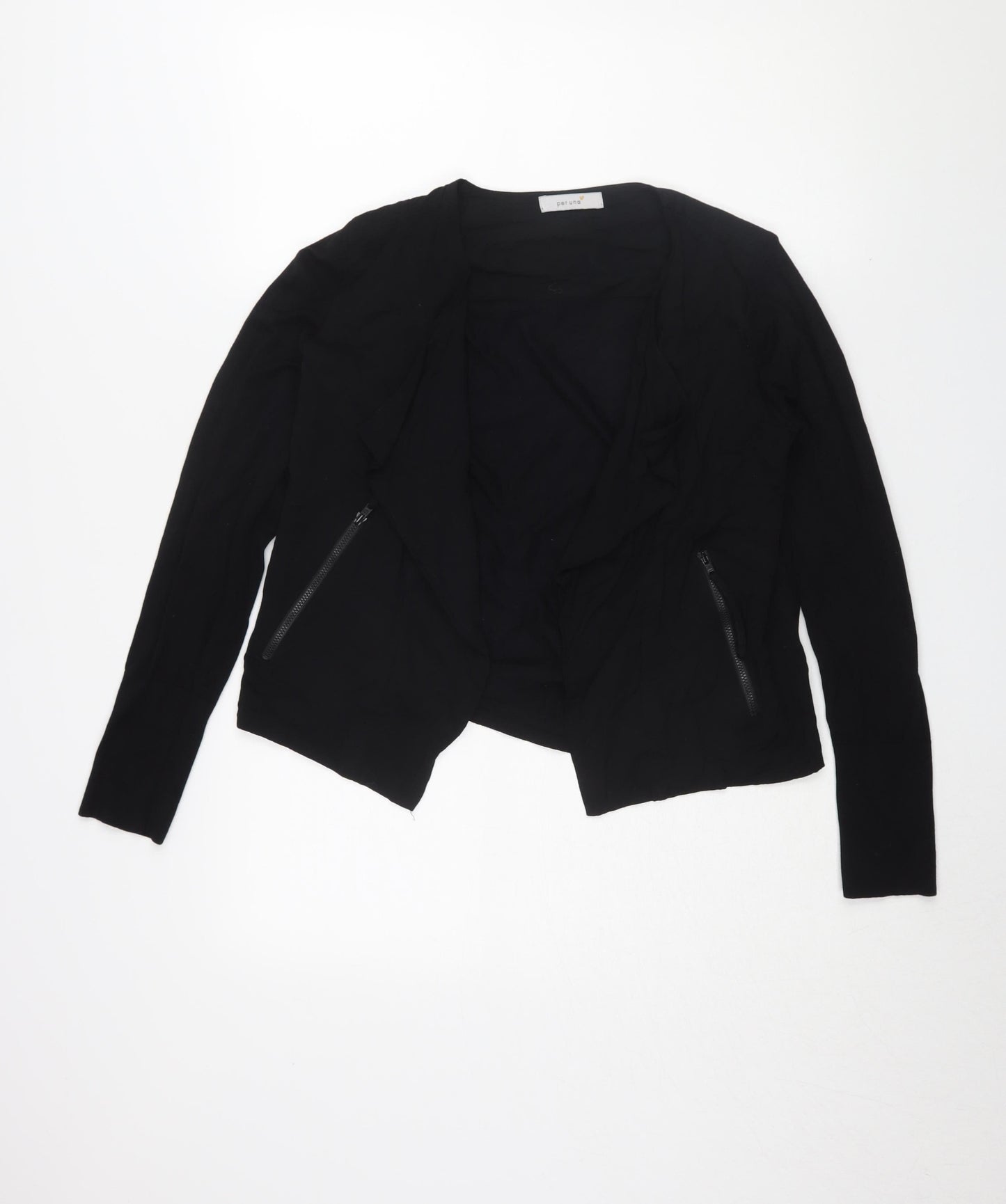 Womens UK Size 10 Marks and Spencer Black Basic Jacket