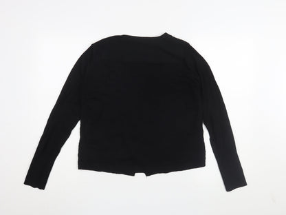Womens UK Size 10 Marks and Spencer Black Basic Jacket