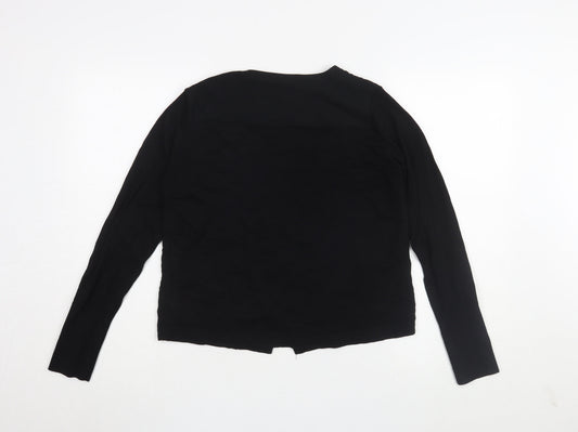 Womens UK Size 10 Marks and Spencer Black Basic Jacket