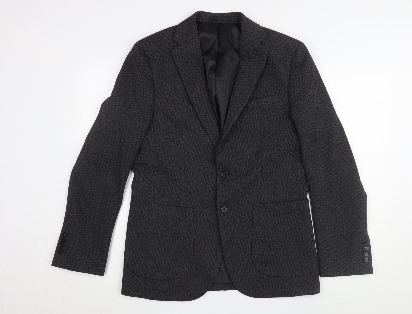 Mens UK Size 38 Marks and Spencer Regular Grey Suit Jacket