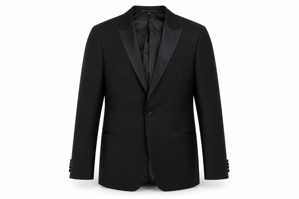 Mens UK Size 36 Marks and Spencer Regular Black Suit Jacket