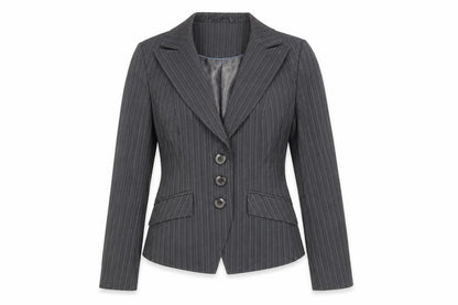 Womens UK Size 6 NEXT Petites Grey Blazer