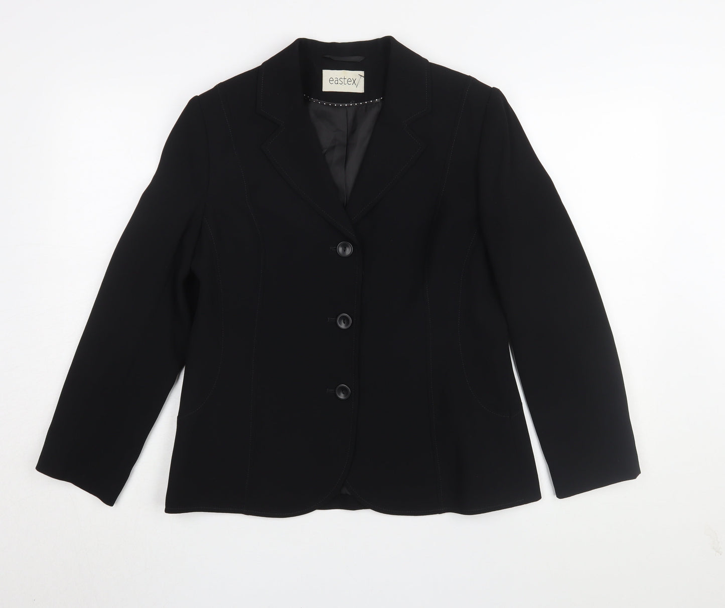 Eastex Women's Black Suit Jacket Size 10 Business Attire